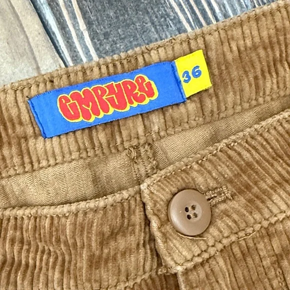 Men's EMPYRE corduroy skate pants in Tan size 36 - Picture 5 of 7